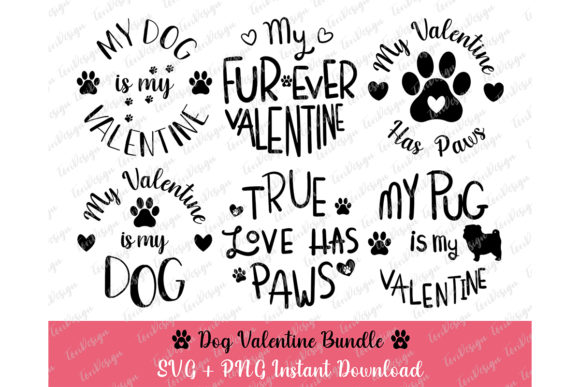 Dog Valentine’s Day SVG Bundle
