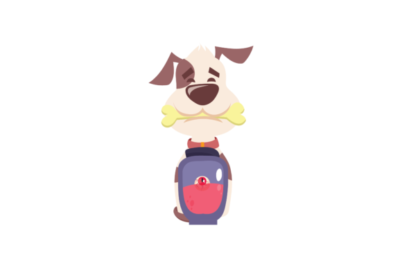 Halloween Dog and Jar SVG