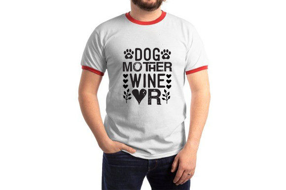 Mother’s Day SVG Design, Dog Mother Wine